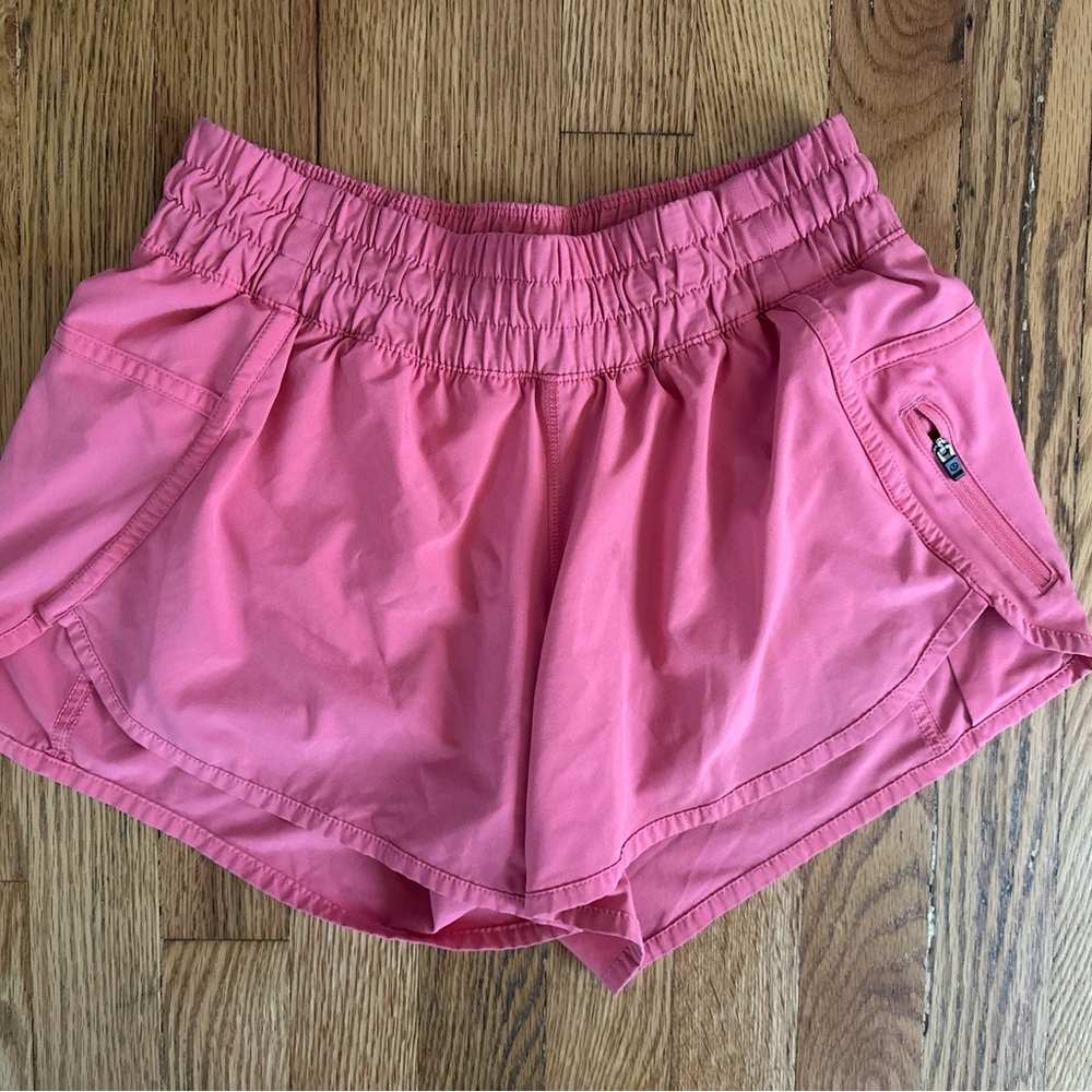 Lulu Lemon Pink Athletic Shorts